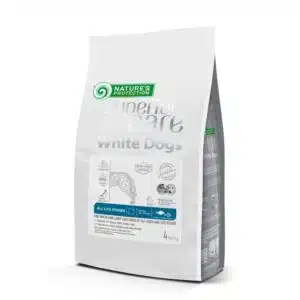 Сухий корм Nature's Protection Superior Care White Dogs для собак з білою рибою, велика гранула