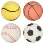 Іграшка для собак Flamingo Sport Ball Спортивний м'яч, 1 шт (в асортименті) 6,3 см