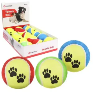 Іграшка для собак Flamingo Tennisball Fluo тенісний м'яч, 9.5 см