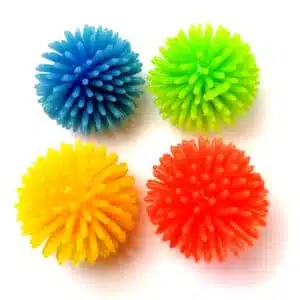 Іграшка для котів Flamingo Hedgehog Balls м'яч їжачок з TPR-гуми, 3,5 см (в асортименті)