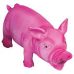 Flamingo Swine Pink ФЛАМИНГО игрушка для собак, поросенок реалистично хрюкающий, розовый, латекс