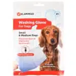 Flamingo Washing Glove Dog ФЛАМІНГО ВОШИНГ ГЛОВ - універсальна волога рукавиця-серветка для собак