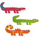 Іграшка для собак Flamingo Jurassic динозавр латексний, з пищалкою1 шт, (в асортименті),  20х8,5х3 см