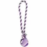 Flamingo Cotton Rope With Tennis Ball ФЛАМИНГО КОТТОН РОУП мяч на канате игрушка для собак