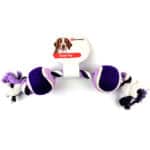 Flamingo Cotton Rope Duotennis ФЛАМИНГО КОТОН РОУП ДУОТЕННИС канат с двумя мячами игрушка для собак