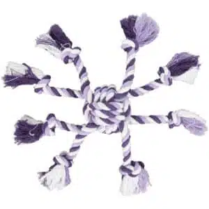 Іграшка Flamingo Cotton Rope Octopus канат-восьминіг для собак