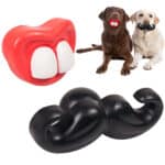Flamingo Toy Rubber Moustache/Mouth ФЛАМИНГО УСА/РОТ игрушка для собак, резина