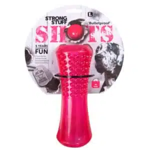 Суперміцна жувальна іграшка Flamingo Shots Stick апорт для собак