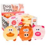 Flamingo Head Plush ФЛАМИНГО ХЕД мягкая игрушка для собак, плюш