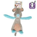 Flamingo Shabby Chic Mouse ФЛАМИНГО ШЕБИ ШИК Мышь игрушка для собак, с пищалкой