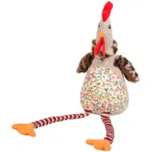 М'яка іграшка Flamingo Macy Chicken курка з пищалкою для собак