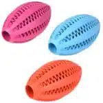 Іграшка Flamingo Dental Rugby Ball гумовий м'яч для собак
