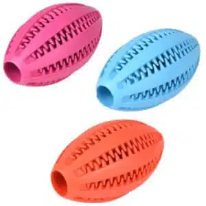 Іграшка Flamingo Dental Rugby Ball гумовий м'яч для собак