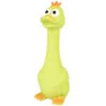 Flamingo Duck Sitting ФЛАМИНГО СИДЯЧАЯ УТКА латексная игрушка с пищалкой для собак
