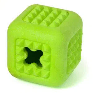 Іграшка Flamingo Foam Dina Cube з ароматом м'яти для собак, 6,7 см