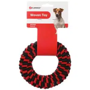 Плетене кільце Flamingo Movas Woven Ring для собак
