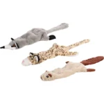 Flamingo (ФЛАМИНГО) PLUSH WILD ZOO мягкая игрушка для собак дикий зверек, с пищалкой, плюш