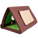 Flamingo 3in1 Deluxe ФЛАМИНГО ДЕЛЮКС 3в1 спальное место, палатка-домик когтеточка для кошек