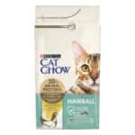 Сухой корм CAT CHOW Hairball для взрослых кошек для уменьшения образования шариков шерсти в пищеварительном тракте с курицей