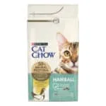 Сухий корм Cat Chow Hairball для дорослих котів з куркою