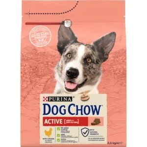 Сухий корм Dog Chow Active Adult 1+ для дорослих собак з куркою