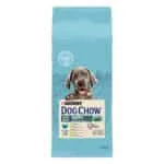 Сухий корм Dog Chow Large Breed Puppy для цуценят великих порід з індичкою, 14 кг
