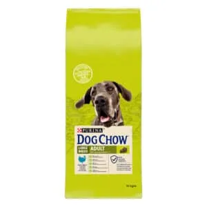 Сухий корм Dog Chow Large Breed Adult 2+ з індичкою для дорослих собак, 14 кг