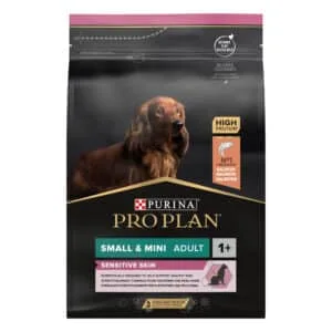 Сухий корм для дорослих собак малих порід Pro Plan Small & Mini Adult 1+ Sensitive Skin з лососем