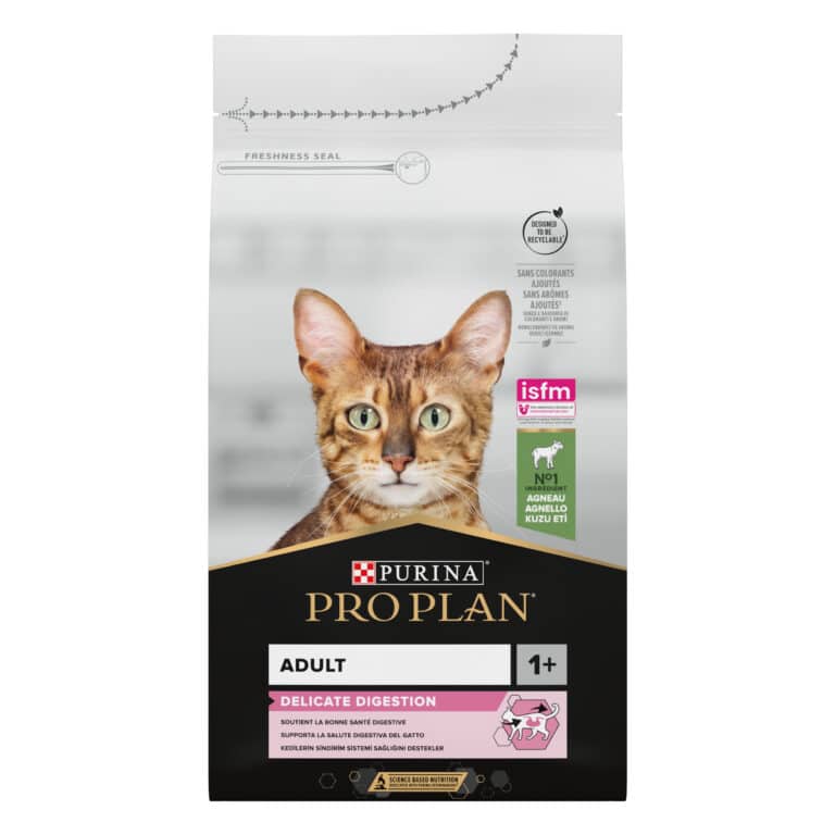 Сухий корм Pro Plan Adult 1+ Delicate Digestion для дорослих котів з ягням