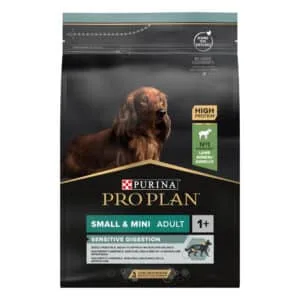 Сухий корм для дорослих собак малих порід Pro Plan Small & Mini Adult 1+ Sensitive Digestion з ягням
