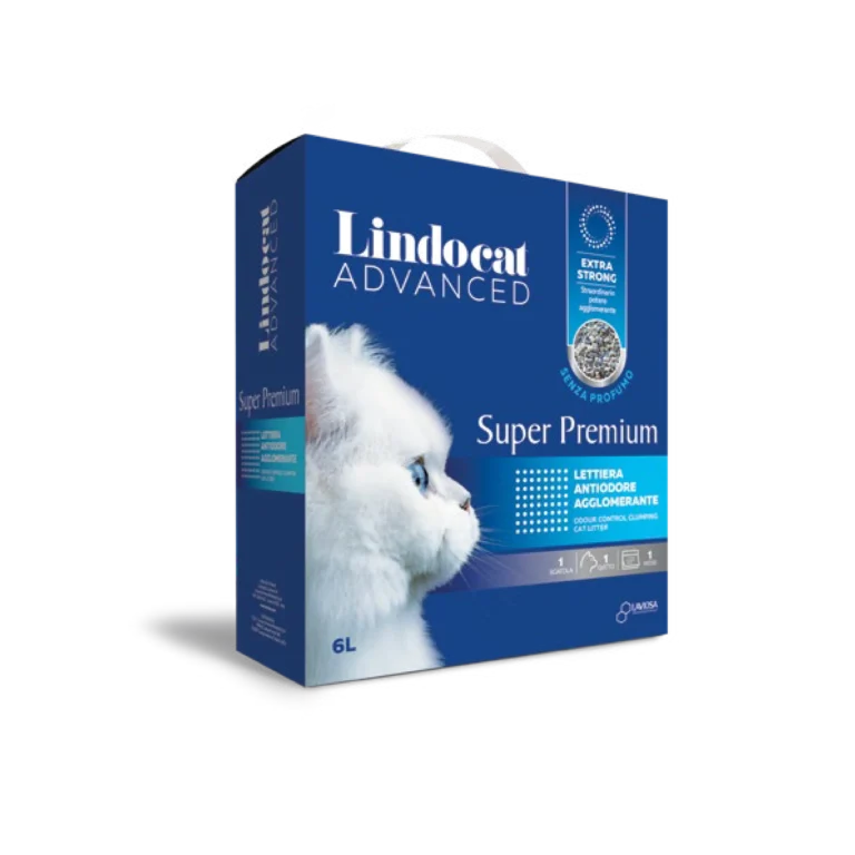 Наповнювач Lindocat Super Premium без аромату для котів