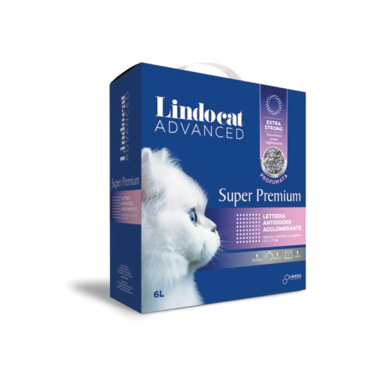 Наповнювач Lindocat Super Premium з квітковим ароматом для котів