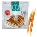 Жувальні ласощі для собак DoggyMan Chicken Fillet Dental Gum вялена курка 12 см