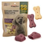 DoggyMan Biscuits Purple Sweet Potato Sweet Potato ДОГГИ МЕН БИСКВЕТ ФИОЛЕТОВЫЙ БАТАТ беззерновое печенье, лакомство для собак