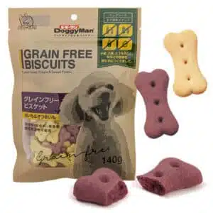 Ласощі DoggyMan Biscuits Purple Sweet Potato беззернові з фіолетовим бататом для собак