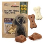DoggyMan Biscuits Milk&Carob ДОГГИМЕН БЕСКОЛЬ МОЛОКО&КЕРОБ беззерновое печенье, лакомство для собак
