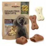 Ласощі DoggyMan Biscuits Milk & Carob беззернове печиво з молоком і керобом для собак