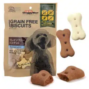 Ласощі DoggyMan Biscuits Milk & Carob беззернове печиво з молоком і керобом для собак