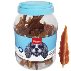 Ласощі Wanpy Chicken Insert Rawhide з куркою для собак, 850 г