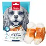 Ласощі Wanpy Chicken Jerky & Rawhide Wraps з куркою для собак, 100 г