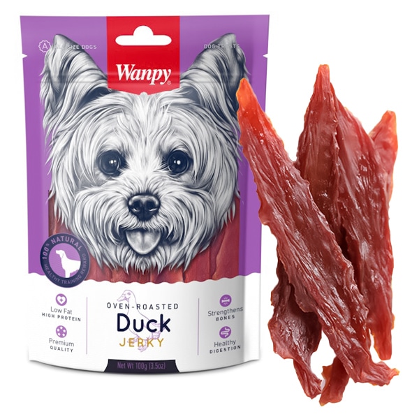 Ласощі Wanpy Duck Jerky для собак