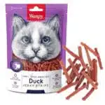 Ласощі Wanpy Soft Duck Jerky Strips з в'яленою качкою для котів