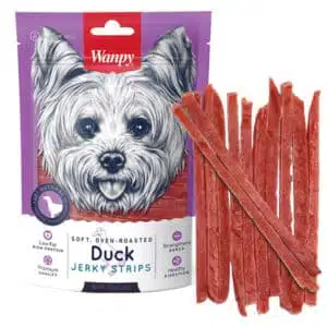 Ласощі Wanpy Soft Duck Jerky Strips для собак, 100 г