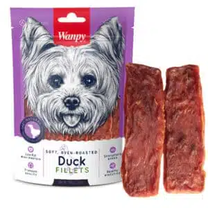 Ласощі Wanpy Soft Duck Fillets м'яке філе качки для собак, 100 г