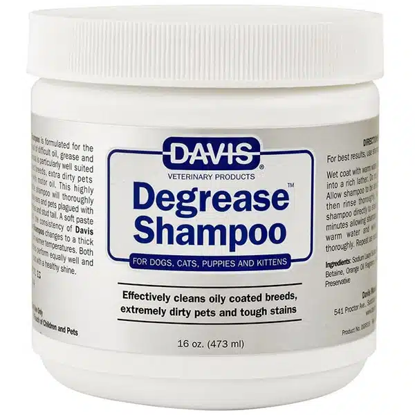 Знежирюючий шампунь для собак та котів Davis Degrease Shampoo