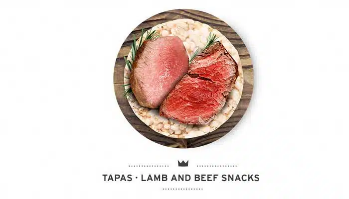 dogs lamb and beef snacks tapas mediterranean natural