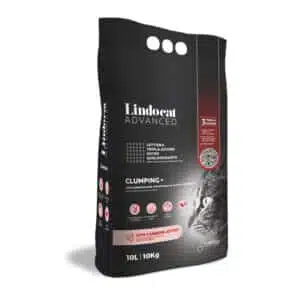Наповнювач Lindocat Advanced Clumping Active Carbon для котів, 10 л