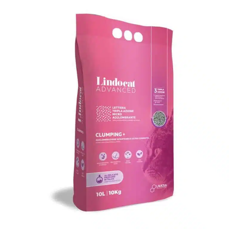 Наповнювач Lindocat Advanced Clumping Baby Powder для котів, 10 л