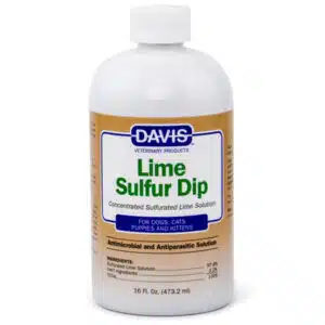 Антимікробний антипаразитарний засіб Davis Lime Sulfur Dip для собак та котів, концентрат