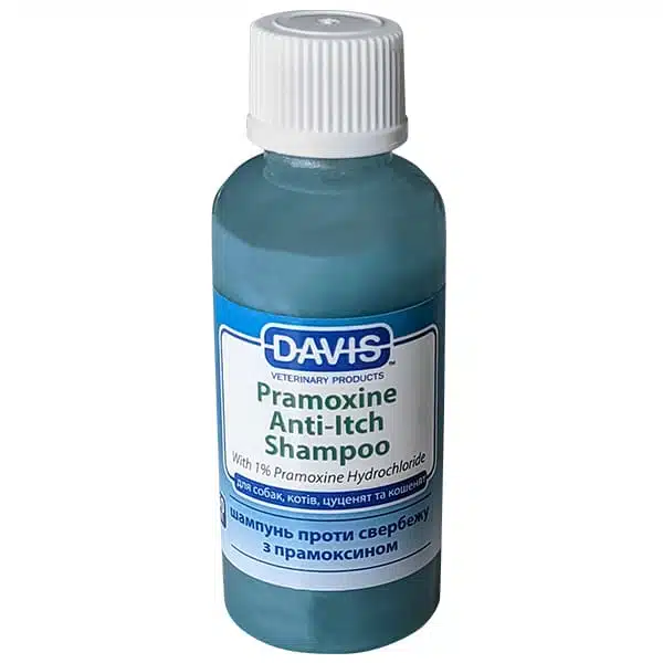 Шампунь Davis Pramoxine Anti-Itch від сверблячки з 1% прамоксином для собак та котів